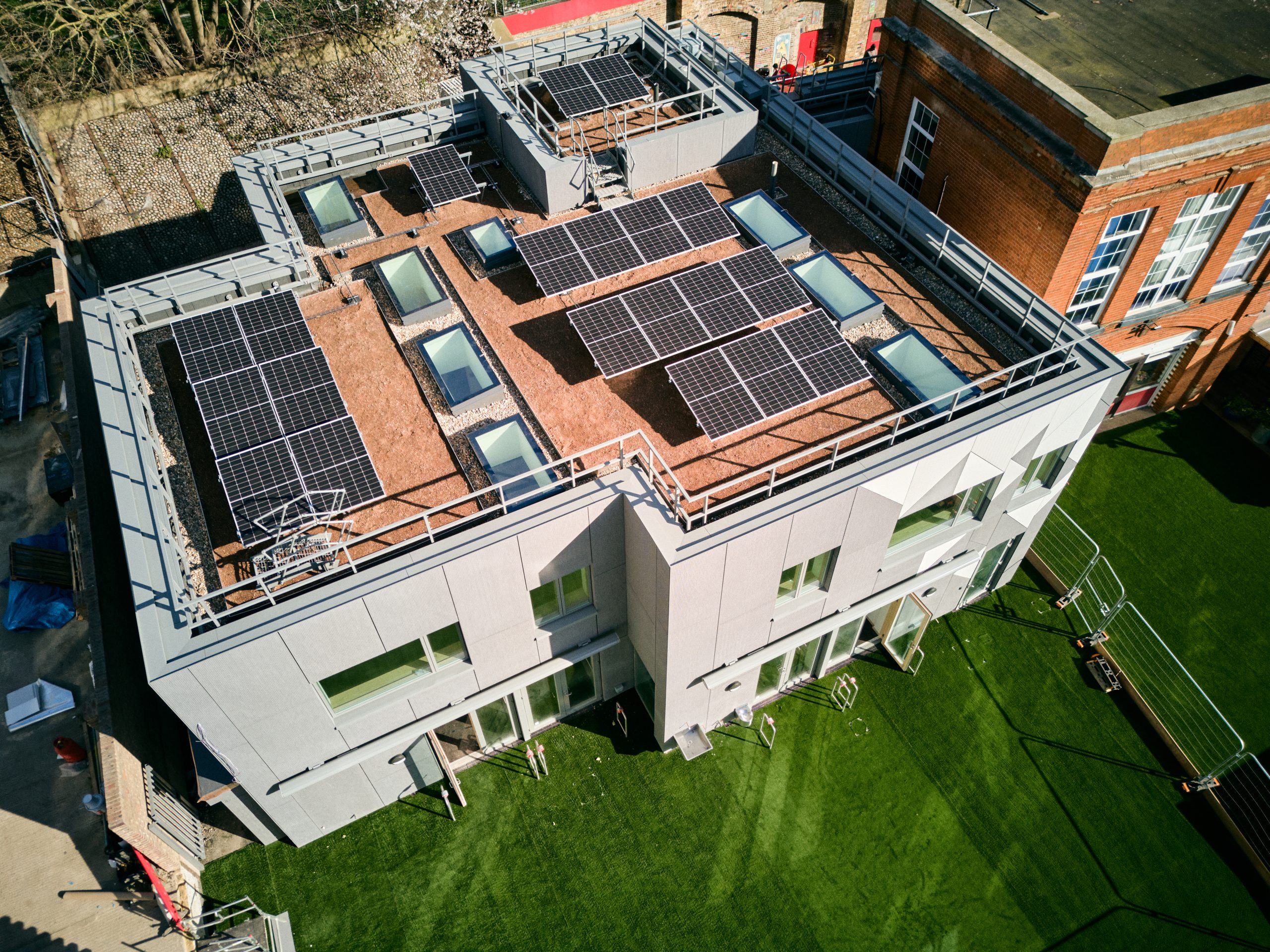MOS Projects commercial rainscreen installation